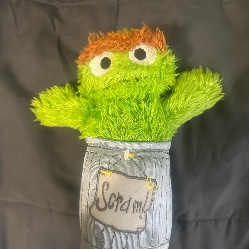 Sesame Street 40th Anniversary Plush Oscar the Grouch